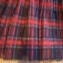 name it navy and check dress Image 2