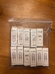 GY6.35 halogen light bulbs