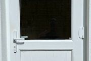 Door, uPVC external treble glazed