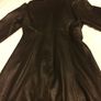 Black Leather Vard Coat Size 12-14 Image 5