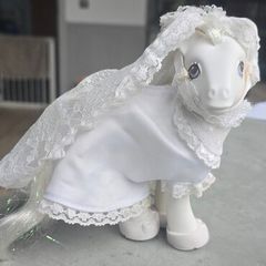 Pony Bride with Wedding Outfit MLP G1 My Little Pony Accessories