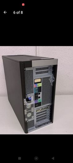 DELL WORKSTATION T7600 2x Intel Xeon E5-2687W (3.10 GHz base, 3.80 GHz Turbo Boost, Total 16 cores/32 threads  4TB storage , 512GB  16x32GB memory ram video card for 4 monitors display port