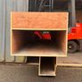 Plywood Ladder Custom box for long and roof ladder and storage sprinter van Image 4