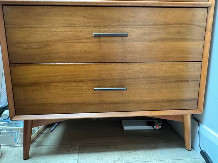 West Elm Solid Wood Mid Century Drawers