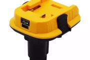 Battery Adapter DCA1820 for Dewalt 18V Tools Convert Dewalt 20V Lithium Battery for DC9096 DE9098 DE9096 with USB