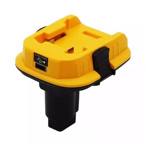 Battery Adapter DCA1820 for Dewalt 18V Tools Convert Dewalt 20V Lithium Battery for DC9096 DE9098 DE9096 with USB