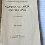 Water Colour Sketching. By T.r.grayson. Paperback In Fair Condition. Image 2