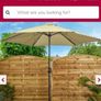 cream parasol Image 2