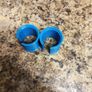 Preston Innovations Compatible Offbox Adapters - 30mm Round (Blue) Image 2