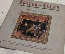 Foster and Allen Reminiscing Autographed 12" Vinyl