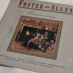 Foster and Allen Reminiscing Autographed 12" Vinyl