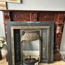 Victorian-style cast iron fireplace Image 2