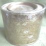 Vintage English Breakfast Tea  Engraved Round Silver Plated Container Image 3
