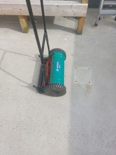 Bosch push mower