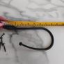 Black Door Handles, Tie Backs and Crome Light Switches Image 10