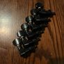 Ibanez RG Electric Guitars Machine Head tuners 6 line black  Jackson fender Stratocaster telecaster esp Ibanez electric guitars parts accessories Image 4