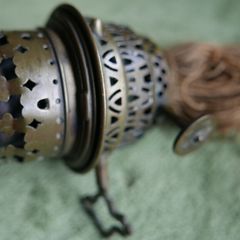 Vintage Oil Lamp Burner (works well)