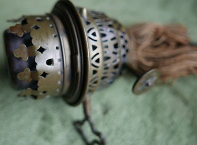 Vintage Oil Lamp Burner (works well)