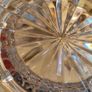 Galway Crystal Glass Large Vase. Image 8