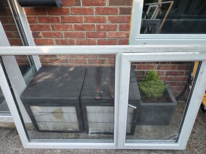 Pvc window. Used. Very good condition