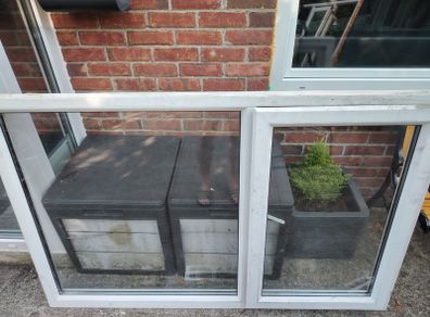 Pvc window. Used. Very good condition