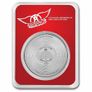 2023 Niue 2 Dollars 1 oz Silver Bullion Coloured Coin - The Aerosmith Band 50th Anniversary BU. Slab. Image 2
