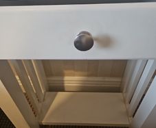 cream  side table