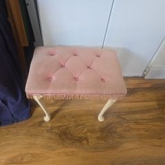 vintage dressing table stool