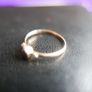 Vintage 375 sold Gold  9c Ring 0,8g Image 8