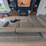 Natuzzi Editions leather corner sofa Image 8