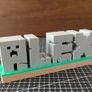 Customisable Minecraft name plate Image 2