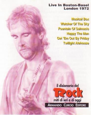 Genesis  - Abacab ; I Know What I Live ; Live in Boston Base London ;  and Steve Hackett Genesis Revisited CDs