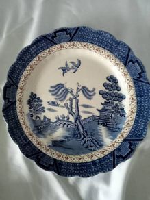 Booths "Real Old Willow" Dinner Plate