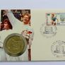 West Germany Tennis Boris Becker Davis Cup 1989 Scarce Vintage coin stamp cover Image 2