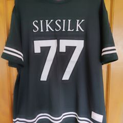 SikSilk X Steve Aoki shirt L New