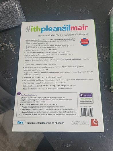 ithpleanailmair JC school book