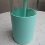 TRONCO Glass Tumbler with Bamboo lid Silicone Sleeve and Straw Image 6