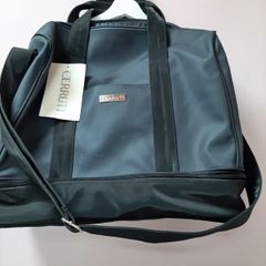 New strong travel /gym bag with tag and crossover strap