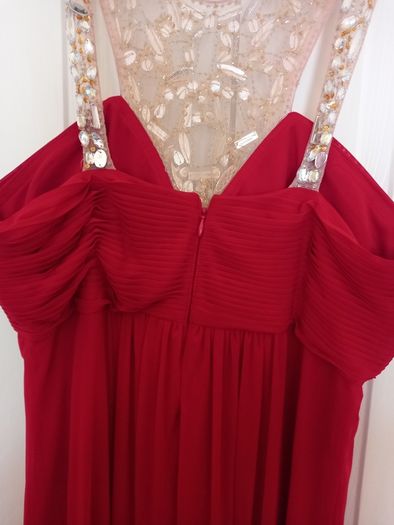 Red debs evening dress 12