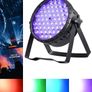 Stage Lights Strobe Lights LED Par Lights 54x3W LED RGB, DMX512/Sound Activated DJ Lights Strobe/Wash Lights for Wedding, Club, Party, Concert Bars Show 2 Packs (FREE SHIPPING) Image 3