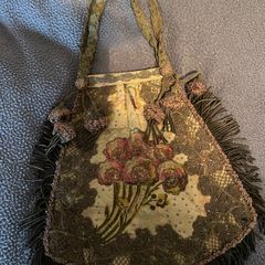 Vintage reticule bag,