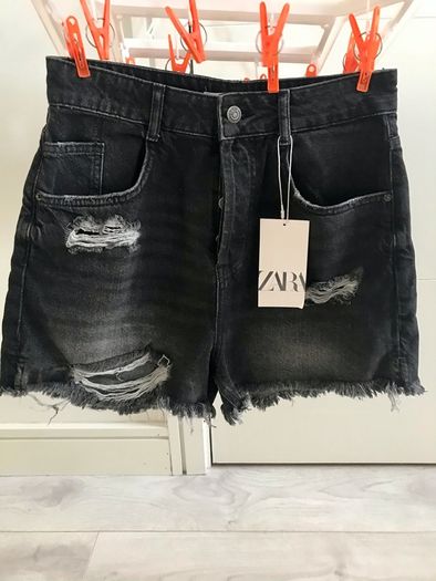 Price Reduction!!! Ripped Denim Zara Shorts Bnwt