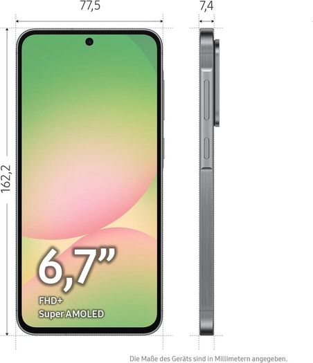 Samsung Galaxy A56 5G 256GB/ 8GB RAM  Dual Sim Unlocked 50MP Camera Graphite Black EU/ Irish Phone (New Open Box)