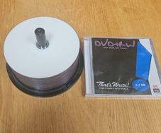 38x Blank Dvds Dvd-r Dvd+rw
