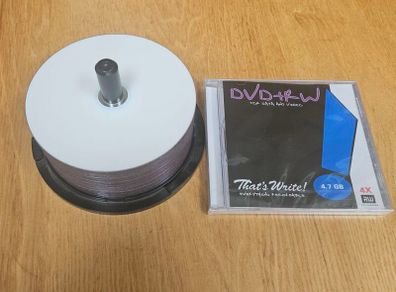 38x Blank Dvds Dvd-r Dvd+rw