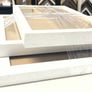 3 White Wooden Picture Frames Image 2