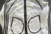 Adidas X Rita Ora Semi Transparent Zip Up USED