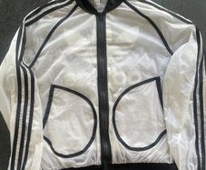 Adidas X Rita Ora Semi Transparent Zip Up USED