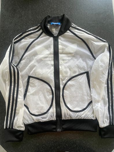 Adidas X Rita Ora Semi Transparent Zip Up USED