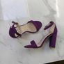 GLAMOROUS purple high heel sandals - size IE 4 / EU 37 Image 3